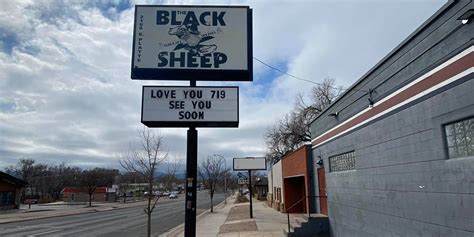 Black sheep colorado springs - 6/10/2023. Doors Time. NA. Show Time. 7:00 PM. Punk Rock Karaoke at Black Sheep in Colorado Springs, Colorado on Jun 10, 2023.